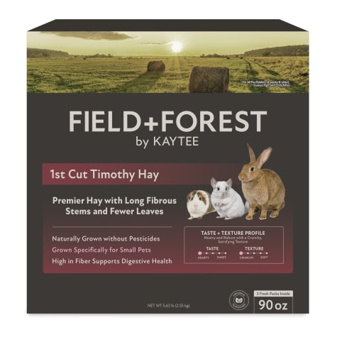 Kaytee Field+Forest 1st Cut Timothy Hay for Rabbits & Small Animals