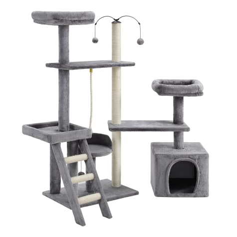 Sam's Pets Gray Longshot Cat Tree