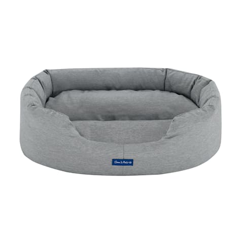 Sam's Pets Missy Water Resistant Round Dog Bed