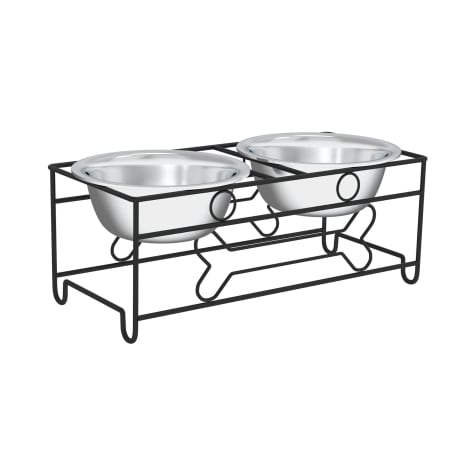 Pet Adobe Modern Double Elevated Dog Bowls