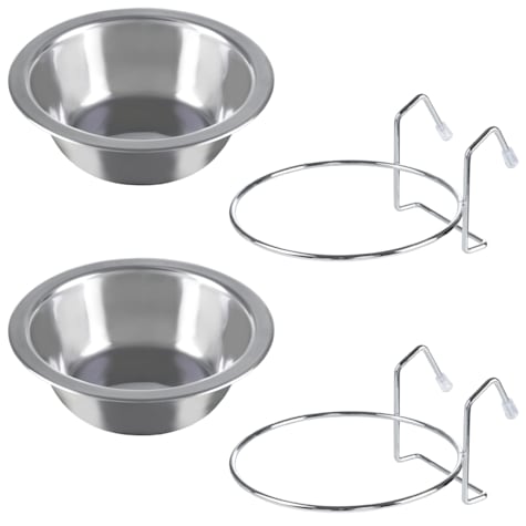 Pet Adobe Hanging Dog Bowl