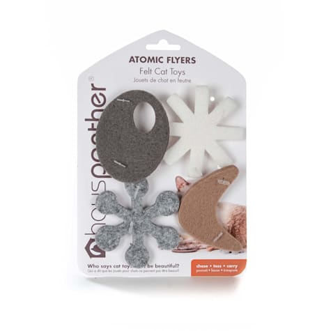 Hauspanther Collection by Primetime Neutral Atomic Flyers Cat Toys