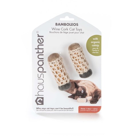 Hauspanther Collection by Primetime Neutral Bamboleos Cat Toys