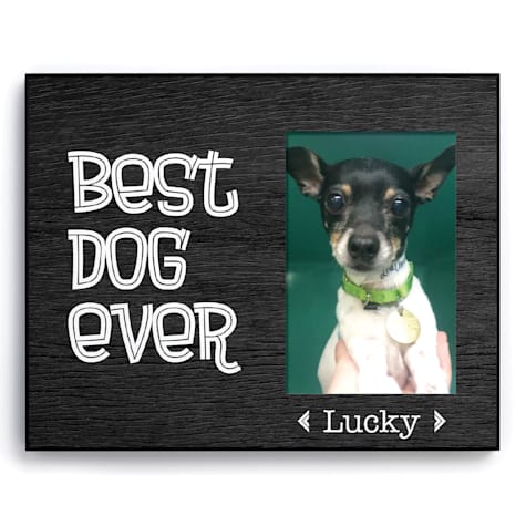 Custom Personalization Solutions Best Dog Ever Personalized Picture Frame