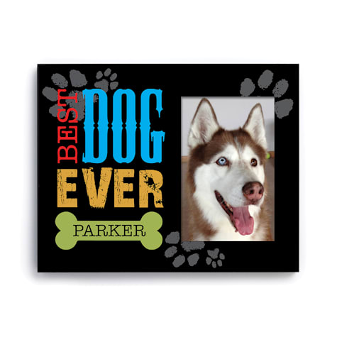 Custom Personalization Solutions Best Dog Personalized Picture Frame