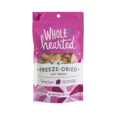 WholeHearted Turkey Liver Freeze-Dried Cat Treats