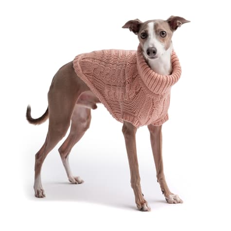 GF Pet Pink Chalet Dog Sweater