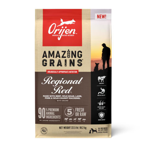 ORIJEN High Protein, Amazing Grains Regional Red Dry Dog Food