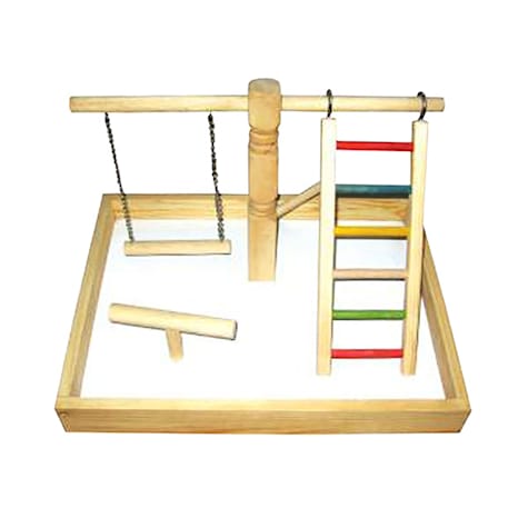 A&E Cage Company Large Wood Table Top Playstation