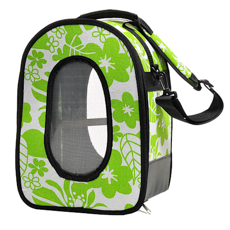 A&E Cage Company Soft Sided Travel Carrier in Green