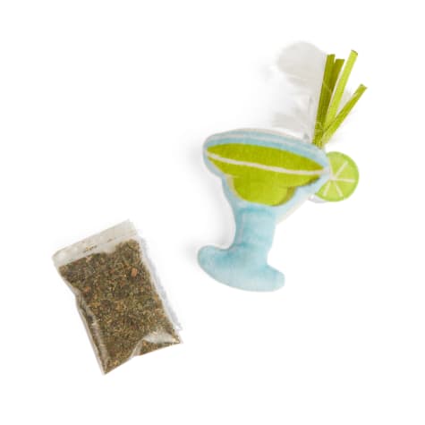 Leaps & Bounds Refillable Plush Margarita Cat Toy