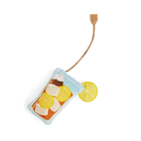 Leaps & Bounds Refillable Plush Tea Cat Toy