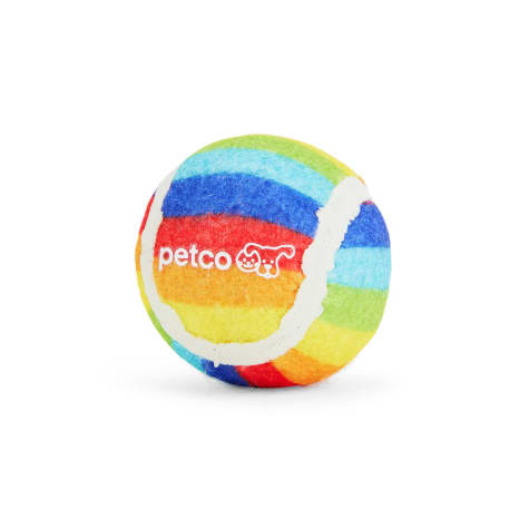 Leaps & Bounds Tennis Ball with Bell Cat Toy