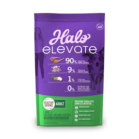 Halo Elevate Dog Healthy Grains Lamb Recipe Dry Food