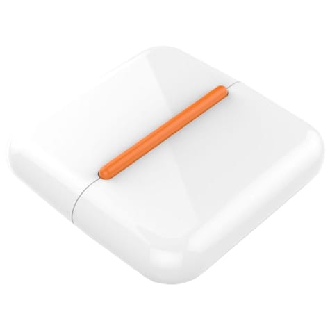 Pet Life 'Zipocket' Orange 2-in-1 Underake and Stainless Steel Travel Grooming Pet Comb