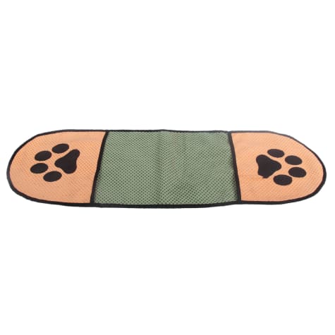 Pet Life 'Dry-Aid' Orange Hand Inserted Bathing and Grooming Quick-Drying Microfiber Pet Towel
