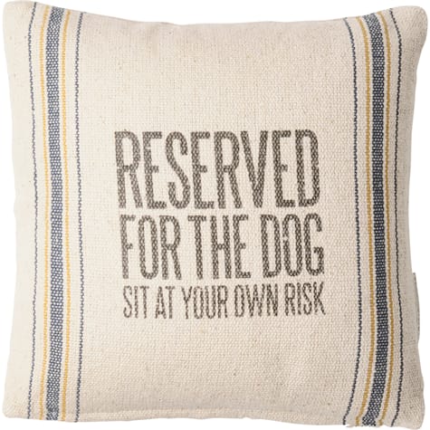 Primitives by Kathy Reserved For The Dog Pillow