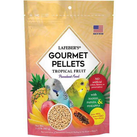 Lafeber's Tropical Fruit Pellets Parakeet Dry Food