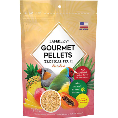 Lafeber's Tropical Fruit Pellets Finch Dry Food