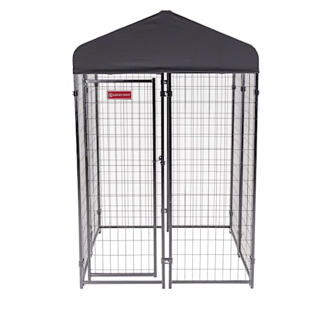 Lucky Dog Steel Grey STAY Series Studio Kennel