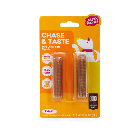 Leaps & Bounds Long Lasting Chicken Flavored Bar Shaped Dog Treats