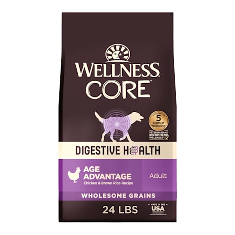 Wellness CORE Digestive Health Sensitive Stomach Chicken with Grains Senior Dry Dog Food