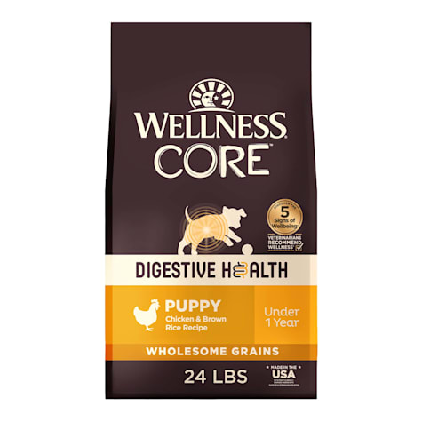 Wellness CORE Digestive Health Sensitive Stomach Chicken with Grains Dry Puppy Food