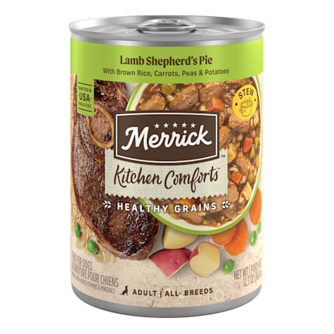 Merrick Healthy Grains Kitchen Comforts, Lamb Shepherd's Pie, Lamb and Rice Wet Dog Food