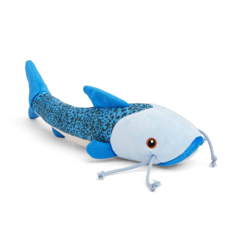 Leaps & Bounds Wildlife Fish Plush Dog Toy
