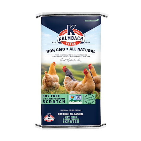 Kalmbach Feeds Soy-Free 5 Grain Premium Scratch for Chickens