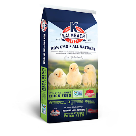 Kalmbach Feeds Non-GMO 18% Start Right Chick Feed