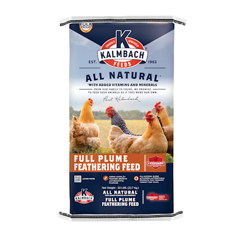 Kalmbach Feeds Full Plume Feathering Feed