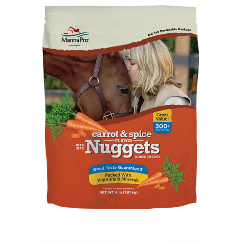 Manna Pro Carrot & Spice Flavored Bite-Size Nuggets