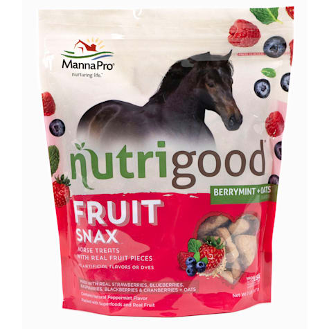 Nutri-Good BerryMint & Oats Flavor FruitSnax Horse Treats