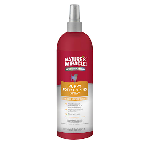 Nature's Miracle Advanced Platinum Potty Training Spray for Puppy