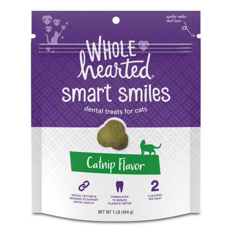WholeHearted Catnip Flavor Cat Dental Treats