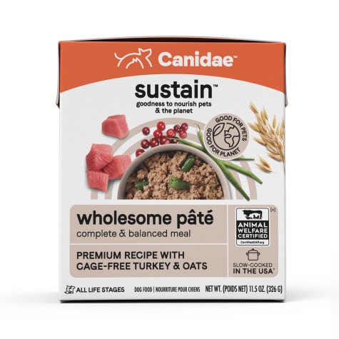 Canidae Sustain Premium Recipe with Cage-Free Turkey Pate Wet Dog Food