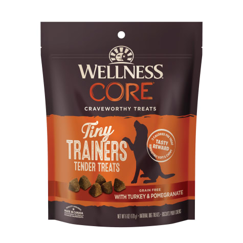 Wellness CORE Grain Free with Turkey & Pomegranate Tiny Trainers Tender Dog Treats