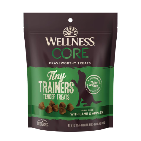 Wellness CORE Grain Free with Lamb & Apple Tiny Trainers Tender Dog Treats