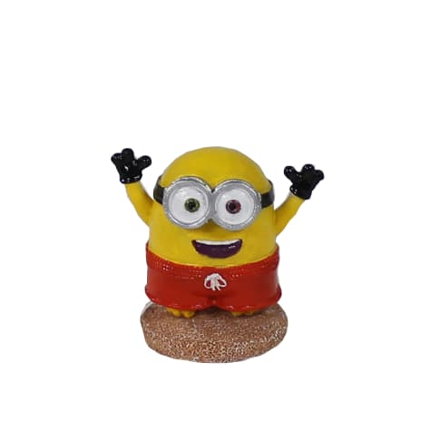 Penn Plax Minions Beach Bob Aquarium Ornament