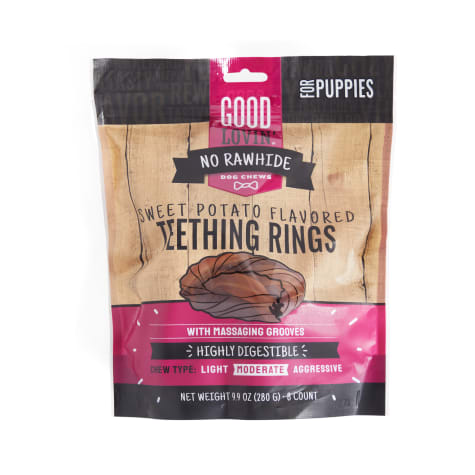 Good Lovin' Rawhide-Free Sweet Potato Puppy Ring Dog Treats