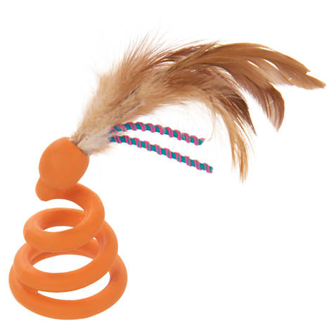 Petlinks Batty Boing Soft Spring Feather Cat Toy