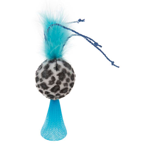 Petlinks Playful Popper Pop-Up Spring Catnip & Silvervine Cat Toy