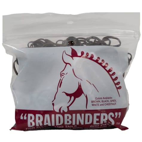 Braidbinders for Manes and Tails Chestnut