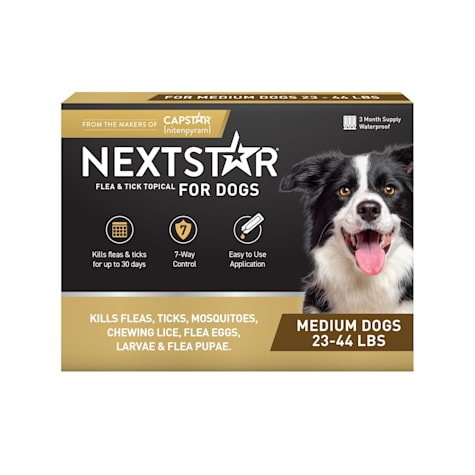 Nextstar Flea & Tick Topical Prevention for Dogs 23-44 lbs.