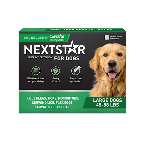 Nextstar Flea & Tick Topical Prevention for Dogs 45-88 lbs.