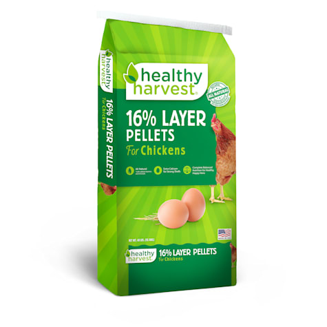 Healthy Harvest 16% Layer Pellets Chicken Feed