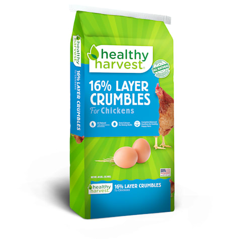 Healthy Harvest 16% Layer Crumbles Chicken Feed