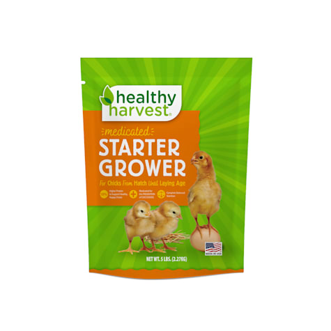 Healthy Harvest Medicated Chick Starter-Grower Crumble