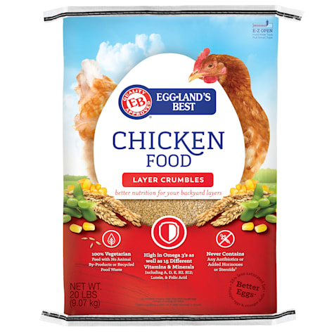 Eggland's Best 17% Layer Crumbles for Chickens